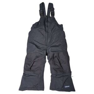 Lands End Snow Bibs Kids Size 2 Squall Waterproof Insulated Iron Knee Overalls